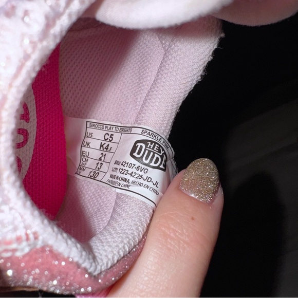 Toddler Girls HeyDude Sirocco Play Sneakers - Picture 6 of 7